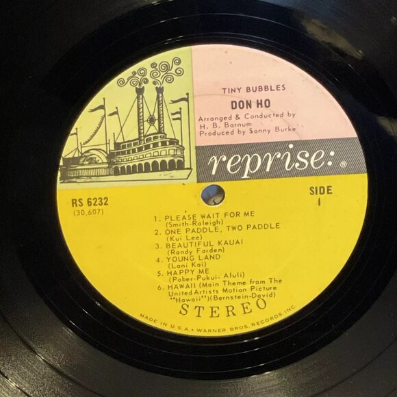 Don Ho Tiny Bubbles (Vinyl, 1966) Reprise RS 6232 VG+ LP Record Album - Picture 8 of 10